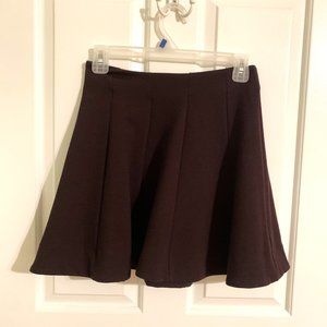 Kimchi Blue Reddish Purple Mini Skirt
